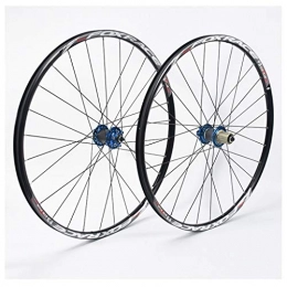 ZNND Mountain Bike Wheel ZNND Mountain Cycling Wheels 27.5" Disc Brake Rims Quick Release Hub Superlight Carbon F3 (Color : Blue)