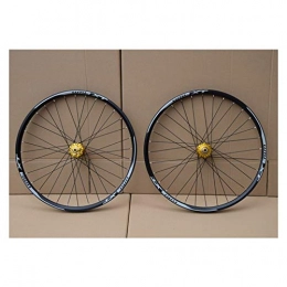 ZNND Spares ZNND MTB Bicycle Wheelset 26 27.5 29 In Mountain Double Layer Alloy Rim Sealed Bearing 7-11 Speed Cassette Hub Disc Brake 1100g QR (Color : F, Size : 29in)