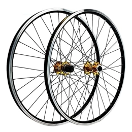 ZNND Spares ZNND Wheelset 26 / 27.5 / 29 Inch Bicycle Wheel Disc / V Brake Front Two Rear Four Bearing MTB Bike Wheelset 32 Holes Rim For 7 / 8 / 9 / 10 / 11 / 12 Speed (Size : 26inch)