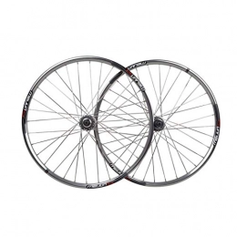 ZNND Spares ZNND Wheelset 26 Inch Mountain Bike Double Layer Rim Disc / Rim Brake Bicycle Wheel Quick Release Front Rear Wheelset 7 8 9 Speed 32H