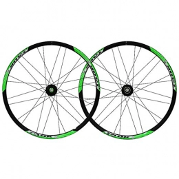ZNND Mountain Bike Wheel ZNND Wheelset 26 Inch Mountain Bike Double Wall Aluminum Alloy Disc Brake Quick Release Cycling Bicycle 7 8 9 Speed 24 Holes (Color : C)