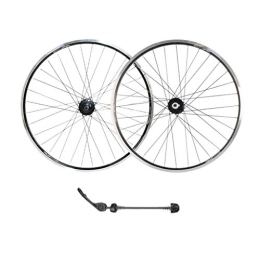 ZWB Spares ZWB Bicycle Wheels Alloy Mountain Disc Double Wall 20 Inch / 26 Inch Bearing Wheel Set Fold Bike Aluminum Alloy Mountain Bike Wheels Racing Bike Wheelset