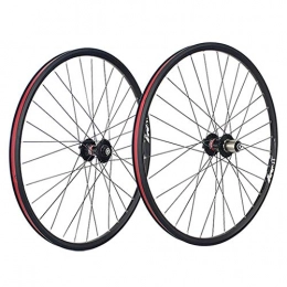 ZWB Spares ZWB Mountain Wheel Sets For Disc Brakes, 4 Palin 26 Inch Mountain Wheel Set Disc Brake 27.5 / 29 Inch Bicycle Wheel Set (Color : Black Wheels, Size : 26 in)