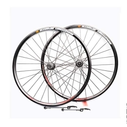 ZWB Spares ZWB Wheel Sets for Bikes 26 inch, Mountain Cycling Wheel Sets for Disc Brakes / Fit for 8-11 Speed Freewheels / Quick Release Axles flat spoke Bicycle Accessory