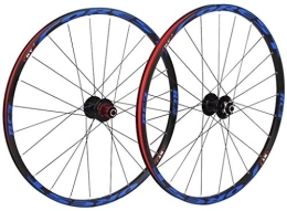ZWH Spares ZWH Bike Wheel Cycling Wheel 26 / 27.5 Inch Mountain Bike Wheels, MTB Bike Wheel Set Disc Rim Brake 8 9 10 11 Speed Sealed Bearings Hub Hybrid Bike Touring (Color : Blue, Size : 27.5inch)