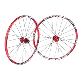 ZYHDDYJ Spares ZYHDDYJ Bicycle Wheelset 26 27.5 Inch Wheel Mountain Bike Front And Rear Wheel Double Layer Alloy Rim Disc Brake 8 9 10 11 Speed Palin Bearing Hub Quick Release 24H (Color : A, Size : 27.5in)