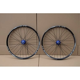 ZYHDDYJ Spares ZYHDDYJ Bicycle Wheelset Bike Wheelset 26 / 27.5 / 29 Inch Mountain Cycling Wheels 32 Holes Quick Release Disc Brake Compatible With 8 / 9 / 10 / 11 Speed Cassette (Color : Blue, Size : 27.5inch)