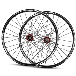 ZYHDDYJ Spares ZYHDDYJ Bicycle Wheelset Mountain Bike Wheelset 29 Inch, Aluminum Alloy Rim 32H Disc Brake MTB Bicycle Wheelset, Quick Release Front Rear Wheels Fit 7-11 Speed Cassette Hub