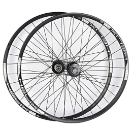 ZYHDDYJ Spares ZYHDDYJ Bicycle Wheelset Mountain Bike Wheelset MTB Bicycle Wheelset 26 27.5 29 Inch Disc Brake Aluminum Alloy Rim Fit 8 9 10 11 Speed Cassette 32 Holes (Color : Black, Size : 29INCH)