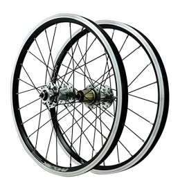 ZYHDDYJ Spares ZYHDDYJ Bicycle Wheelset Wheelset Bike Mtb 406(20inch) / 451 Quick Release Disc / V Brake Aluminum Alloy Rim 24 Holes Suitable 7 / 8 / 9 / 10 / 11 / 12 Speed Cassette (Color : C, Size : 22inch)