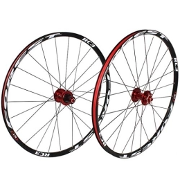 Zyy Spares Zyy 26" Cycling Wheels, Mountain Bike CNC Integrated Molding Wheel Disc Rim Brake 9 / 10 / 11 Speed Sealed Bearings Hub Brackets Hubs (Color : E)