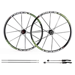 Zyy Spares Zyy 26 Inch Bike Wheelset, MTB Cycling Wheels 27.5 Inch Mountain Bike Disc Brake Wheel Set Quick Release 5 Palin Bearing 8 9 10 Speed 100mm Brackets Hubs (Color : C, Size : 27.5inch)