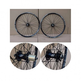 Zyy Spares Zyy MTB Mountain Bike wheelset 26 27.5 29er 7-11 Speed No carbon bicycle wheels Double Layer Alloy Mountain BikeWheel 32H for Disc brake (Color : D, Size : 27.5inch)