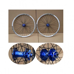 Zyy Spares Zyy MTB Mountain Bike wheelset 26 27.5 29er 7-11 Speed No carbon bicycle wheels Double Layer Alloy Mountain BikeWheel 32H for Disc brake (Color : F, Size : 29inch)