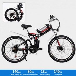 DT vélo 24 '' Electric Mountain Bike Ville Commuer Vélo Électrique avec Grande Amovible Capacité De La Batterie (48V 384Wh), Vélo Électrique Shimano 21 Speed ​​Gear, Spoke Wheel