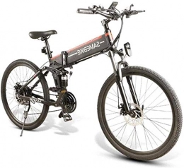 KRXLL vélo 26 Pouces Vélos Électriques de Montagne 48 V Batterie Au Lithium en Alliage D'aluminium Adulte Pliant Électrique Vitesse Maximale 32 KM / H LCD Instrument À Cristaux Liquides-Une