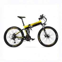 AIAIⓇ vélo AIAIⓇ XT750 36V 12.8Ah Batterie au Lithium cachée, Vélo électrique d'assistance à pédale Pliante de 26", Vitesse 25~35 km / h, VTT, Fourche à Suspension, Pedelec.