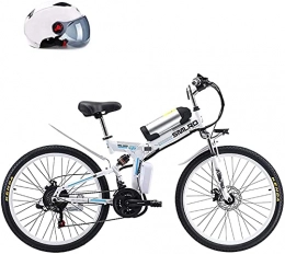 CASTOR vélo CASTOR Vélo électrique 26"Batterie de Lithium Amovible Batterie de Lithium 48V 8Ah, 350w Moteur chevauchée Facile et Compact, vélo électrique de Montagne Pliante