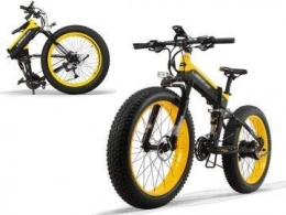 Coolautoparts vélo Coolautoparts Vélo Électrique Pliable 26 Pouces Jusqu'à 40km / h 500W Vélo de Montagne avec Batterie au Lithium 12.8AH 48V Shimano 27 Vitesses Autonomie 80km VTT Grande capacité pour Adulte Unisexe