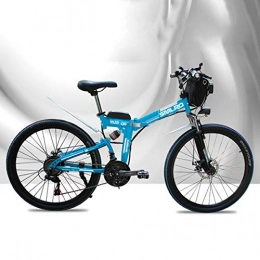 ERICN vélo ERICN Vélo de Montagne électrique Pliant, Vélo Electrique 26" e-Bike VTT Pliant 48V 350W Batterie au Lithium de Grande Capacité Shimano 21 Vitesses