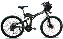 Fangfang vélo Fangfang Vélos électriques, Vélos électriques pliants pour Adultes 26"Vélo Vélo de Montagne 21 vélo de vélo léger, vélo électrique en Aluminium 500W avec pédale pour Unisexe et Adolescents, Bicyclette