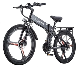 fangqi vélo fangqi Vélo électrique R3s - Vélo électrique pliant 26" - 21 vitesses - Shimano - 800 / 48 V / 12, 8 Ah - Freins à disque - Shimano - Dérailleur arrière - Phares LED - Klaxon - Freins à disque