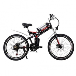 FFF-HAT vélo FFF-HAT Vélo électrique Pliant pour Adultes Vélo électrique 26 Pouces / Vélo électrique de Banlieue 48V10AH Batterie Vélo de Montagne