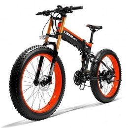 KFMJF 26 Pouces vélo électrique 1000W vélo électrique avec 48V 13AH Batterie vélo de Montagne Multifonctionnel