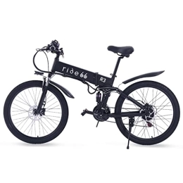 ride66 vélo ride66 Velo Electrique VTT Bike 26 Pouces Pliant Batterie Ebike pour Homme Femme