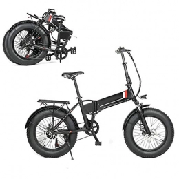 Starsmyy 48V 8AH 500W Moteurtout-Puissant Vélo Électrique Puissant 20X4.0 inch Fat Tire Frame Electric Mountain Beach Snow Ebike Bicycle
