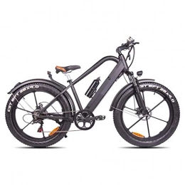 AINY Vélo de montagne électrique pliant Vélo Électrique Fat Tire 20 4" avec 48V 500W 15Ah Batterie Au Lithium-ION, City Mountain Vélo pour 100-120KM