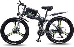 HCMNME vélo Vélo électrique Vélo de montagne électrique, vélo hybride de 26 pouces pliant / (36v8ah) 21 vitesses 5 vitesses Système d'alimentation mécanique freins à disque mécanique, absorption des chocs à la fo