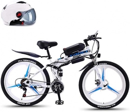 Erik Xian vélo Vélo électrique électrique VTT 26 "Vélo électrique, vélo pliable de 350W, 8Ah / 10Ah / 13Ah Vélo électrique de montagne, batterie 48V ion, cadre en acier au carbone élevé, 27 vitesses, 8Ah pour les se