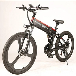 ZHLAMPS Vélo électrique 26" électrique Pliant vélo Pliant Ebike avec Batterie au Lithium-ION,Noir