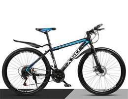 Tbagem-Yjr Vélo de montagnes 26 Pouces Hors Route Vélo VTT, Les Hommes Et Les Femmes Ville Sport Vélo Changement Loisirs (Color : Black Blue, Size : 27 Speed)