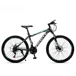 KOSFA Vélo de montagnes 26 pouces VTT pour femmes / hommes léger 21 / 24 / 27 vitesses vtt adultes vélos cadre en acier au carbone Suspension avant, A, 21 speed