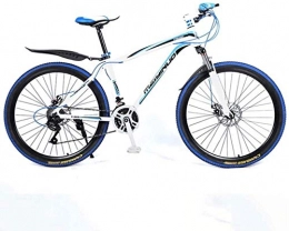 TTZY Vélo de montagnes 26En 27 Vitesses VTT for Adultes, léger en Alliage d'aluminium Plein Cadre, Suspension des Roues Avant de vélos Hommes, Frein à Disque 6-11, Noir 1 SHIYUE ( Color : Blue 1 )