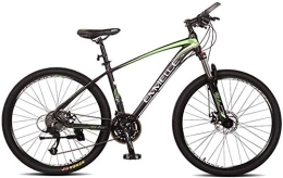 Aoyo vélo 27 vitesses Mountain Bikes, 27, 5 pouces Big Mountain Trail pneus de vélo, double suspension de vélo de montagne, cadre en aluminium, Femmes de vélos for hommes, Rouge, Couleur: Vert (Color : Green)