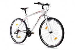 Unbekannt Vélo de montagnes 28 "Mountain Bike vélo KCP VTT One Unisexe avec 21 vitesses Blanc