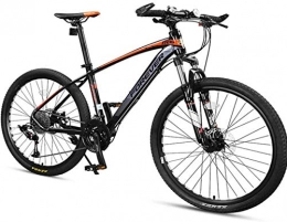 YANQ vélo 33 VTT vitesse, cadre en aluminium léger entièrement, VTT, vélos femmes hardtail, gris, 27, 5 pouces, gris, 26 pouces
