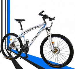 AISHFP vélo Adulte de vélo de Montagne, en Alliage d'aluminium léger Cadre Bikes Offroad, Freins et arrière à Disque Avant Vélo de Montagne, 26inch Roues, C, 24 Speed