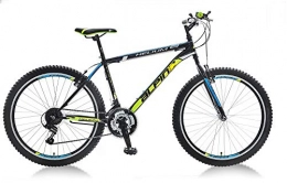 breluxx Vélo de montagnes breluxx® 2019 Vélo de Montagne Hardtail Helium Sport XL Noir 18 Vitesses