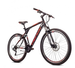 breluxx Vélo de montagnes breluxx® VTT Hardtail FS Disk Adrenalin Sport Noir / rouge 21 vitesses Shimano FS + freins à disque - Modèle 2020