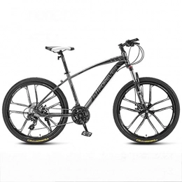 CPY-EX vélo CPY-EX Mountain Bike 21 / 24 / 27 / 30 Speed ​​System Double Frein à Disque VTT 27.5 Pouces Roues vélo (Blanc, Rouge, Bleu, Noir), D2, 27