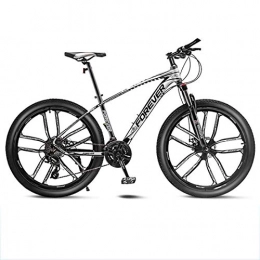 CPY-EX Vélo de montagnes CPY-EX VTT, Cadre en Alliage d'aluminium, 24 / 27 / 30 / 33 Vitesse, 27, 50 Pouces Diamètre de Roue, équitation d'extérieur Vélo Adulte Hommes, D3, 33
