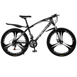CYCC vélo CYCC Mountain Bike Off-Road Lightweight Dual Disc Brake Shock Absorption Variable Speed ​​Urban Highway Men and Women Adult 27-Speed-Noir_26 Pouces