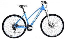 DEVRON Vélo de montagnes Devron Riddle LH1, 7 27, 5 Pouces 42 cm Femme 24SP Frein Disque Bleu