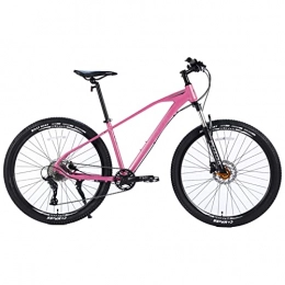 EASSEN Vélo de montagnes EASSEN Vélo de Montagne 27, 5 Pouces, Cadre en Alliage d'aluminium à 10 Vitesses vélo à Variation Variable d'adulte à 10 vélos d'amortisseur de Choc avec des Freins mécaniqu Pink