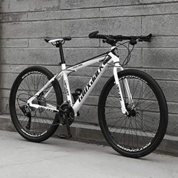 eupaja vélo Eupaja Vélo de montagne pour adulte à vitesse variable en acier à haute teneur en carbone avec siège à suspension avant réglable 24 vitesses, C