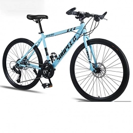 WSS vélo Frein mécanique de 26 Pouces - Convient pour Les étudiants pour Hommes et Femmes Adultes de Fond de Mont VTT-bleu-27Speed
